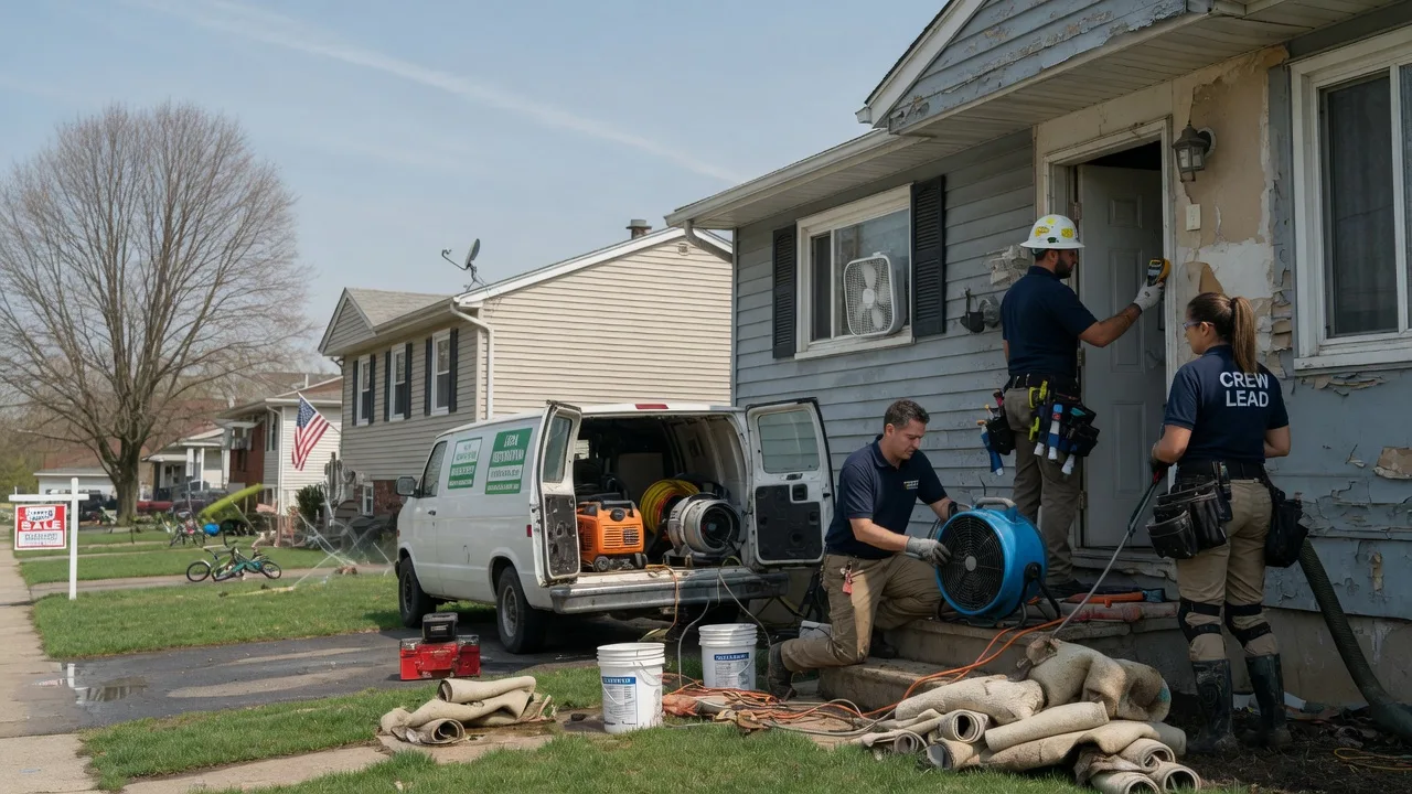 Flood Cleanup in Poplar, MT near me