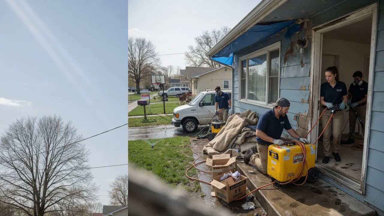 Basement Flood Cleanup in Poplar, MT near me